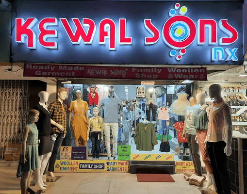 Kewal Sons Nx Store Interior